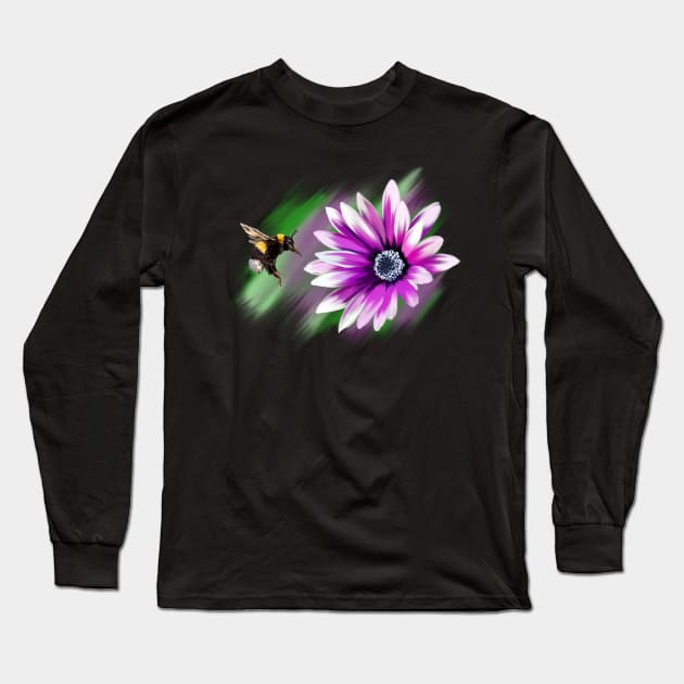 Bumble Bee Long Sleeve T-Shirt by sibosssr